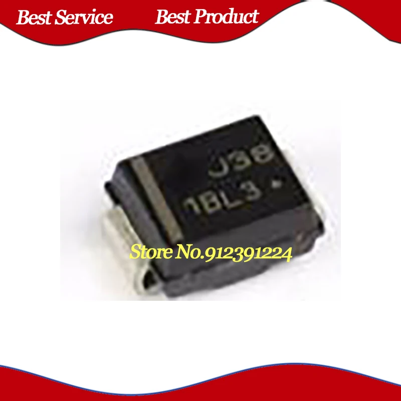 100 قطعة/الوحدة MBRS130LT3G 1BL3 SMB الجديدة والأصلية في المخزون