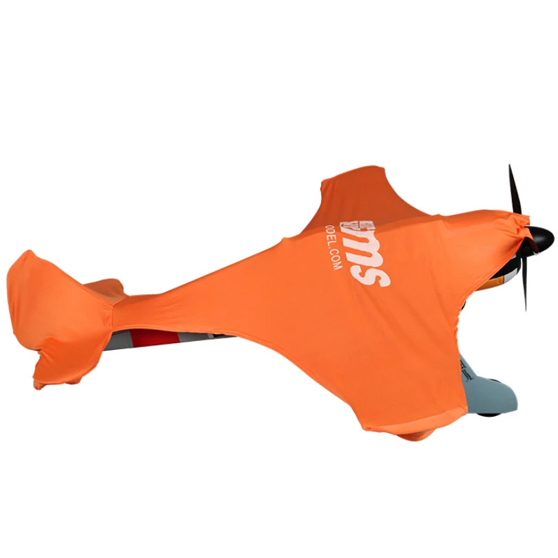 FMSRC Designed RC Airplane Model Plane Aircraft Protective Cover Cloth Sunshine Shield Orange Dustproof Sun-proof