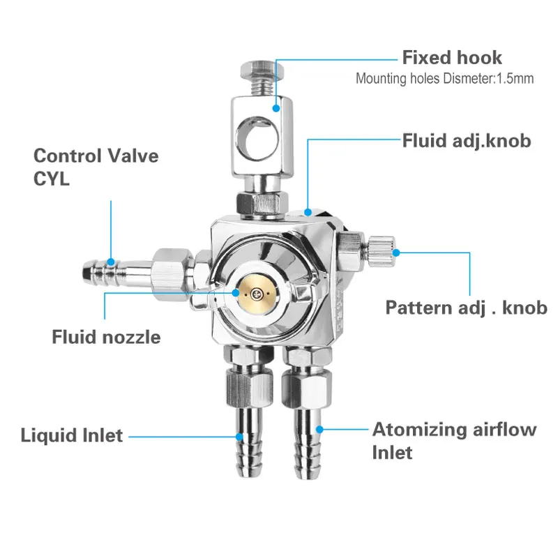 Japan Spray Gun Agriculture St6 ST-6 Paint Spray Gun Automatic Sprayer Mini Pneumatic Tool ST 6 Atimization Machine