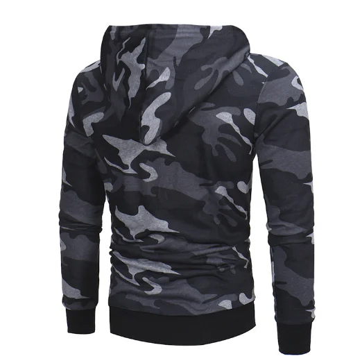 Sweat-shirt à capuche de Camouflage militaire pour hommes, streetwear décontracté, Hip Hop, printemps automne 2020