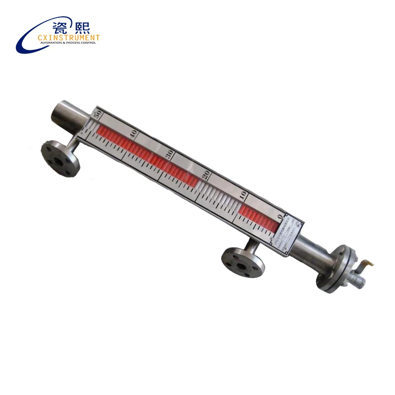 1300 measuring range side mounted magnetic level meter