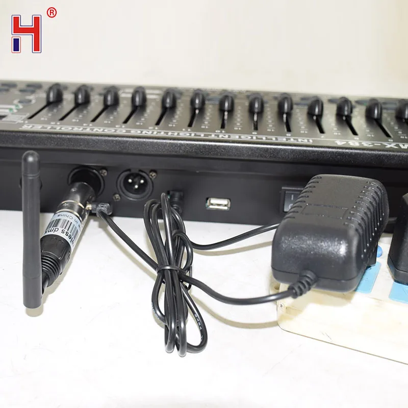 Dmx 512 Controller Rechargeable Battery Wireless Receiver 2.4G Ism Dmx512 Wireless Transmitter Receiver For Stage Light Effect