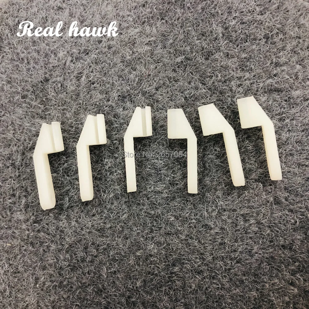 10pcs Nylon Altalena Keeper d1xD4xL11mm/d2xD8xL23mm Fit 1/2 millimetri Rod Per Aerei RC Parti di Aeromobili Aeromodellismo jet Sostituzioni