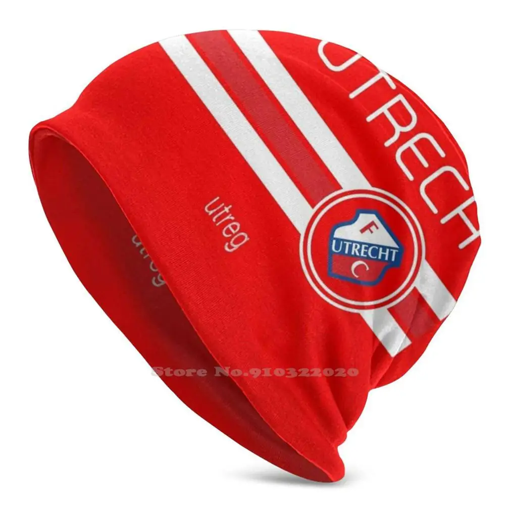 Eredivisie-Fc Utrecht ( Home Red ) Knitted Hat Warm Beanie Outdoor Caps Football Eredivisie Fc Utrecht Utreg Holland Dutch