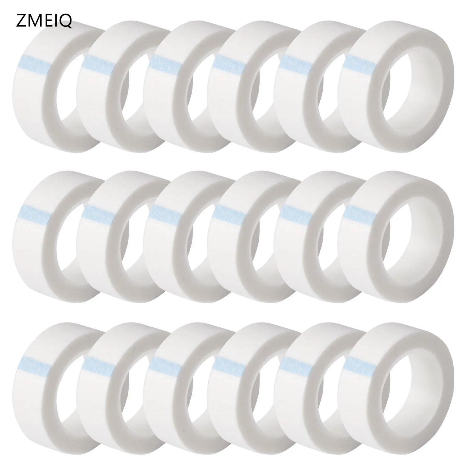 5/10/20/30/50 Rolls Eyelash Extension Paper Tape Lint Breathable Non-woven Cloth Adhesive Tape For False Lashes Patch