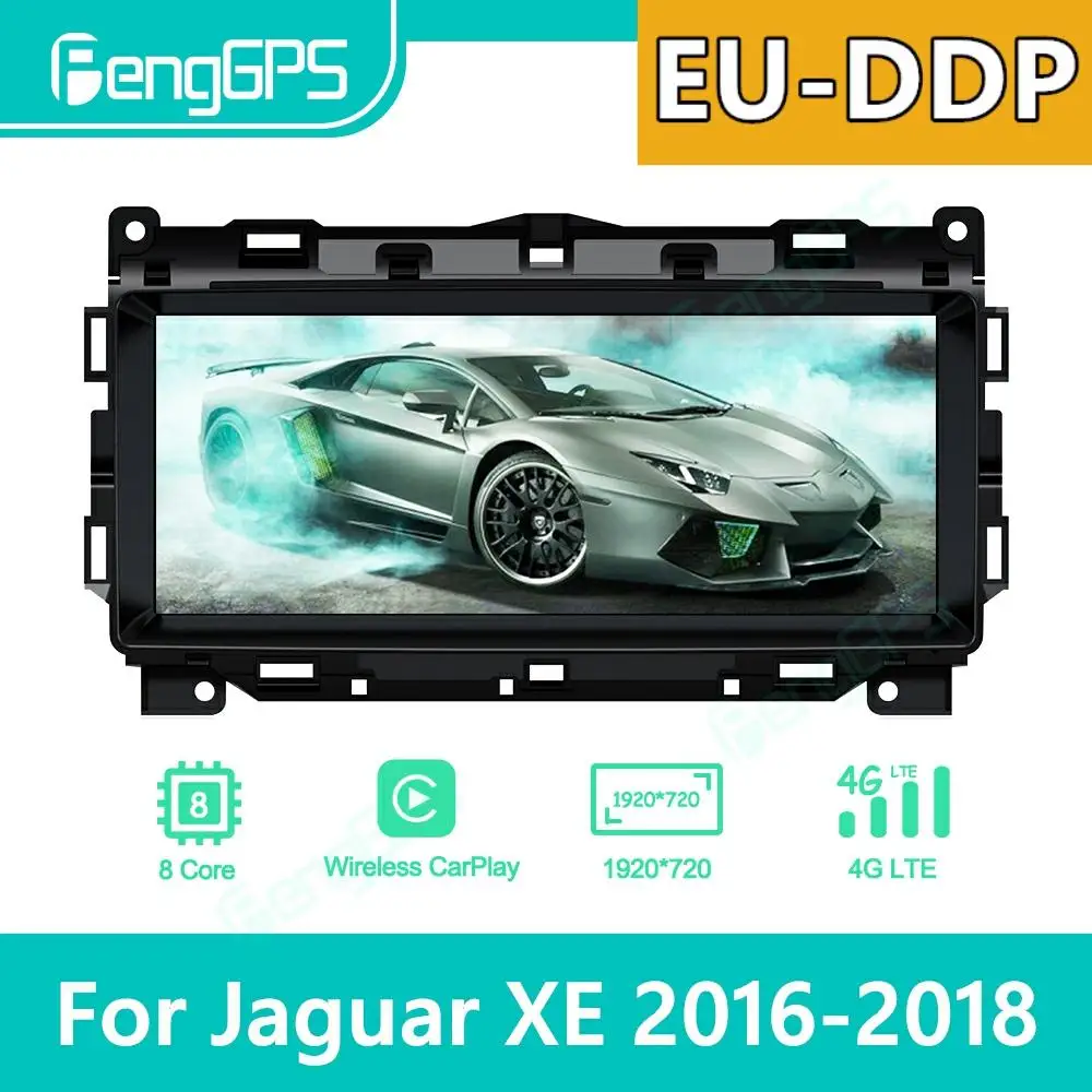 

128GB For Jaguar XE 2016 2017 2018 Android Car Radio Stereo Autoradio Central Multimedia Player Audio GPS navigation Head unit