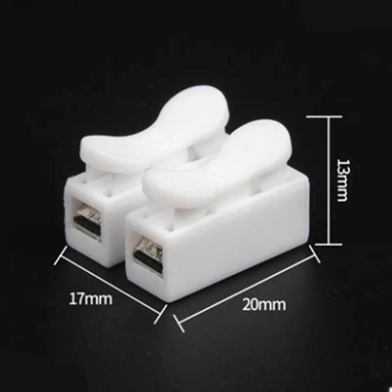 CH-1 CH-2 CH-3 CH-4 Spring Wire Quick Connector 1/2/3/4P G7 Electrical Crimp Terminals Block Splice Cable Clamp Fit Led Strip