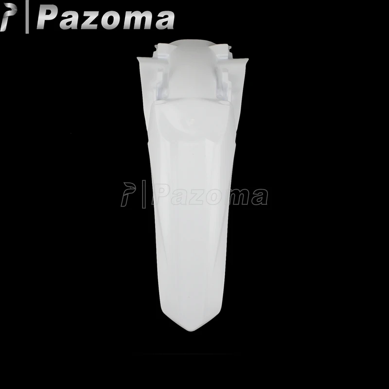 Guardabarros trasero blanco de plástico para motocicleta, guardabarros Mx Enduro de Motocross para Honda CRF250R 2014-2017 CRF450R 2013-2016 MX