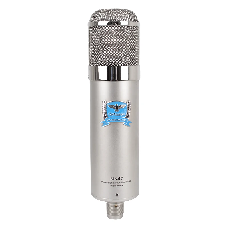 Alctron MK47 Professional Large Diaphragm Tube Condenser Studio Microphone recording condenser mic for stage performance