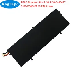 New 4800mAh Notebook Laptop Battery Trekstor PEAQ Notebook Slim S130 S130-CA464PT S130-CG464PT 8 Wires