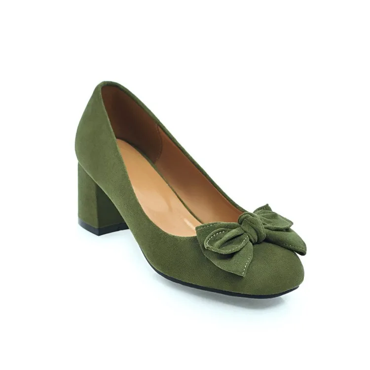 Big Size 13 14 ladies high heels women shoes woman pumps Squarehead Package toes Shallow mouth Thick with Single shoes