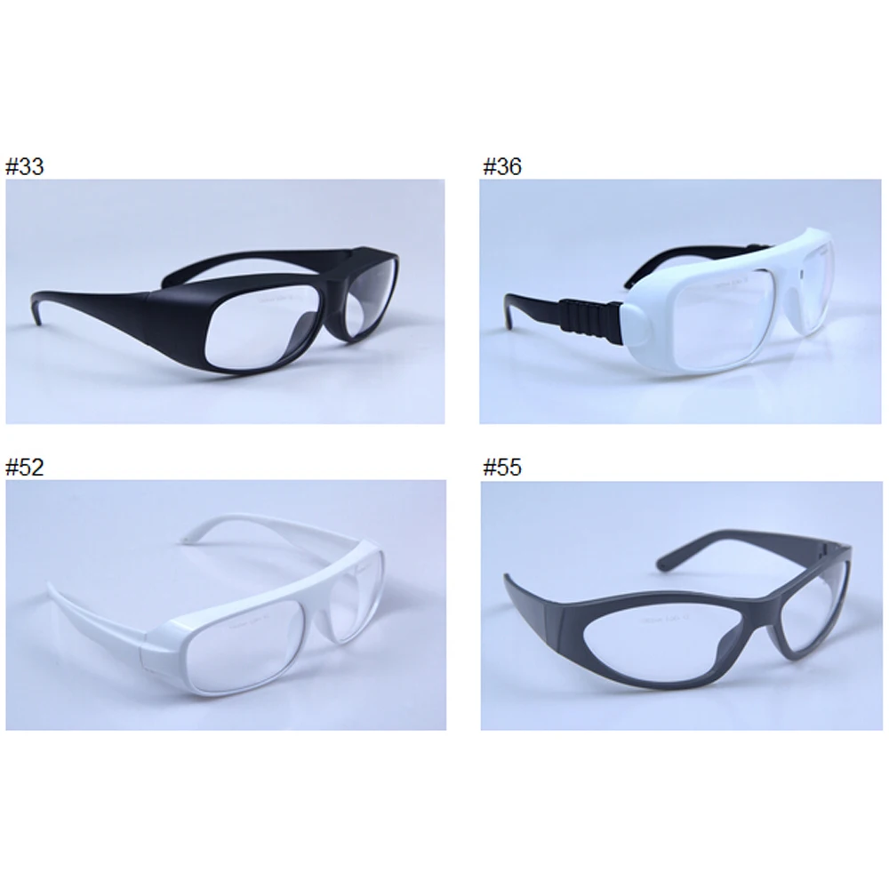 

9000 - 11000nm OD6+ Infrared Laser Glasses CO2 Laser Protection Semiconductor Laser Glasses Transmittance: 83%