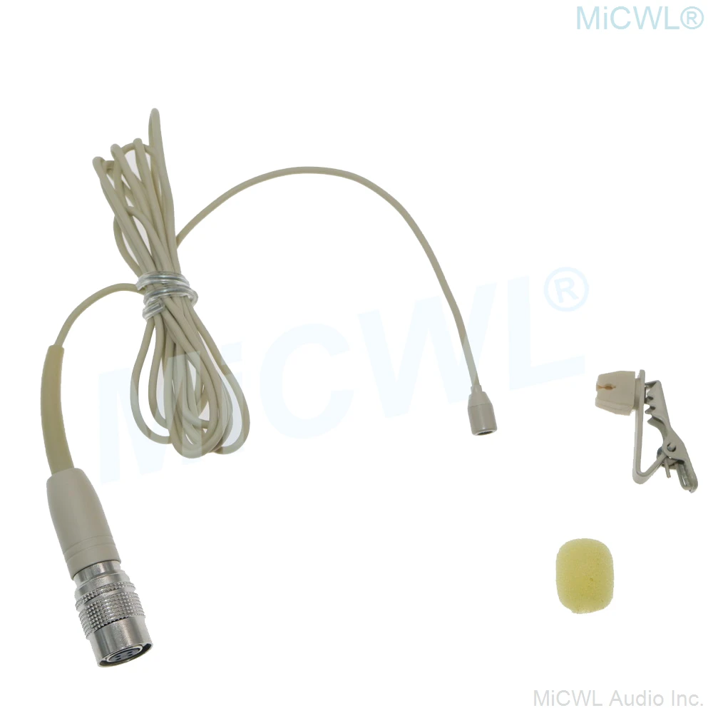 ميكروفون أومني لافالير ذو لونين لنظام ميكروفونات الصوت اللاسلكية تكنيكا إصدار محدث جديد MiCWL L320-AT