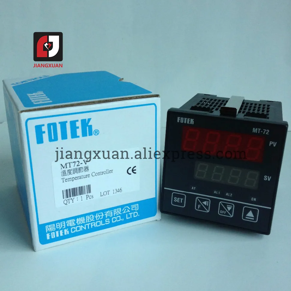 Fotek MT72-V Microcomputer Type PID Self-tuning Thermostat Temperature Controller