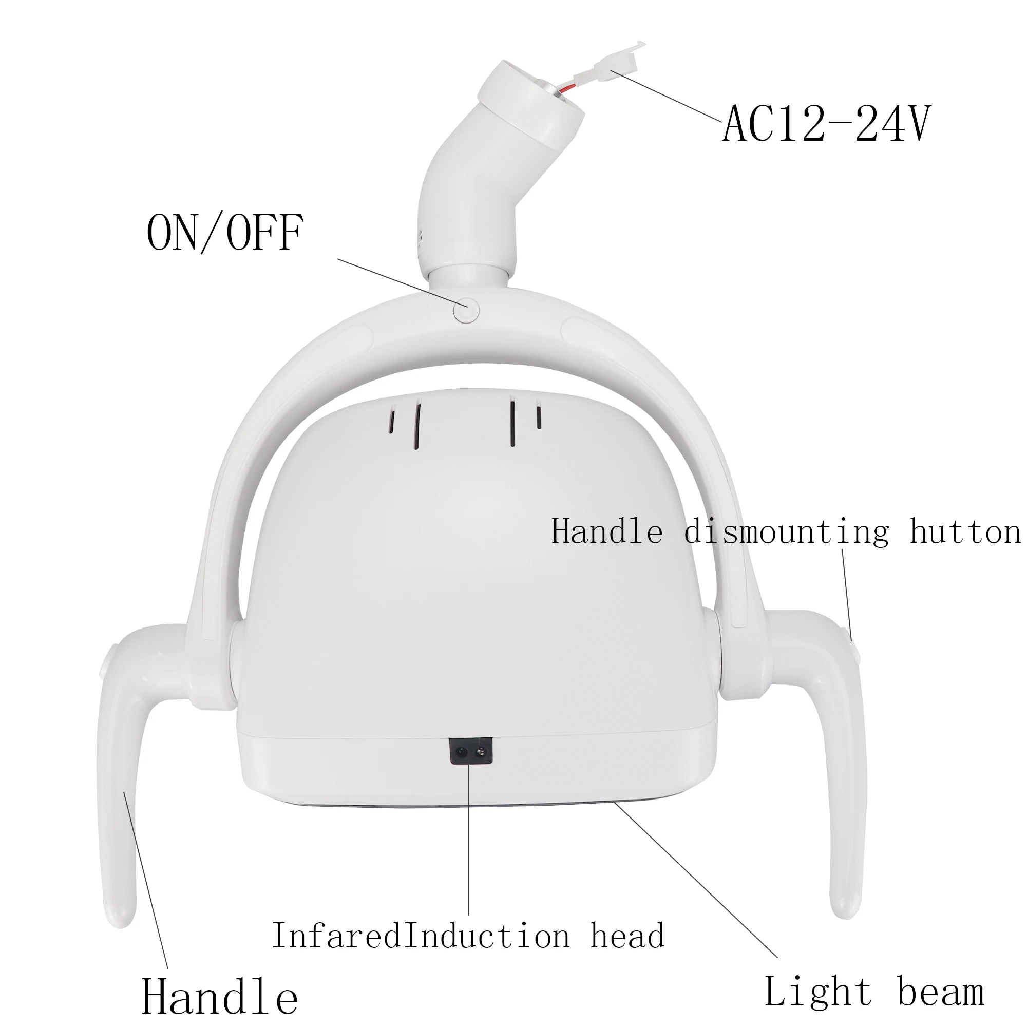 6500K 22000LM Dental LED Light Oral Lamp Sensitive LED Lamp For Dental Chair Unit Oral Light Mobile Clinic Dental Equipment