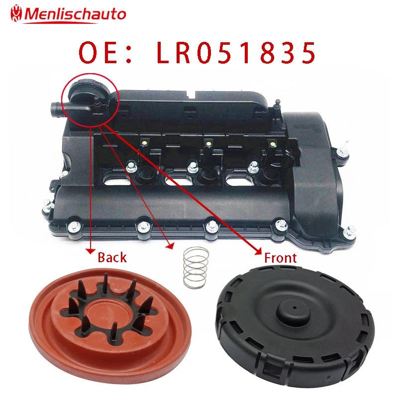 For ROVER PCV VALVE COVER MEMBRANE KIT 5.0 OEM LR041443 LR010780 LR051835