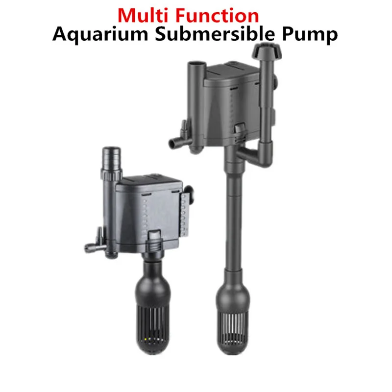 4 in 1 Sunsun Multi-Function Aquarium Submersible Pump Freshwater Saltwater Fish Tank Pond Fountain Water Fall Pump