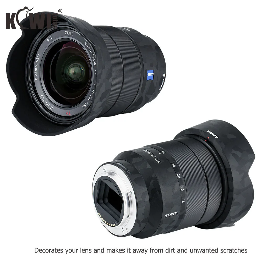 Película protectora de la lente antiarañazos para Sony vario-tessar T FE 16-35mm F4 ZA OSS SEL1635Z y ALC-SH134, pegatina 3M