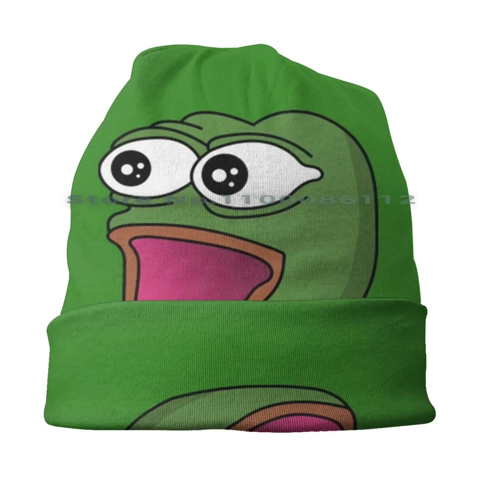 Surprised Frog Beanies Knit Hat Poggers Twitch Emote Funny Emotes Twitch Tv Youtube Aesthetic Big Lion Bruh Moment Callmecarson