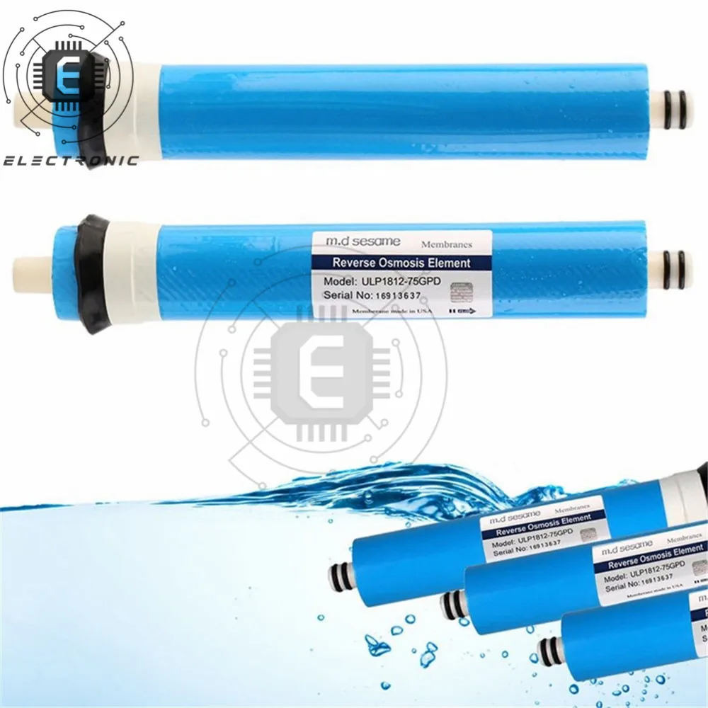 ULP1812-75 Residential Water Filter 75 RO Membrane NSF Used For Reverse Osmosis System Membrane Water Purifier