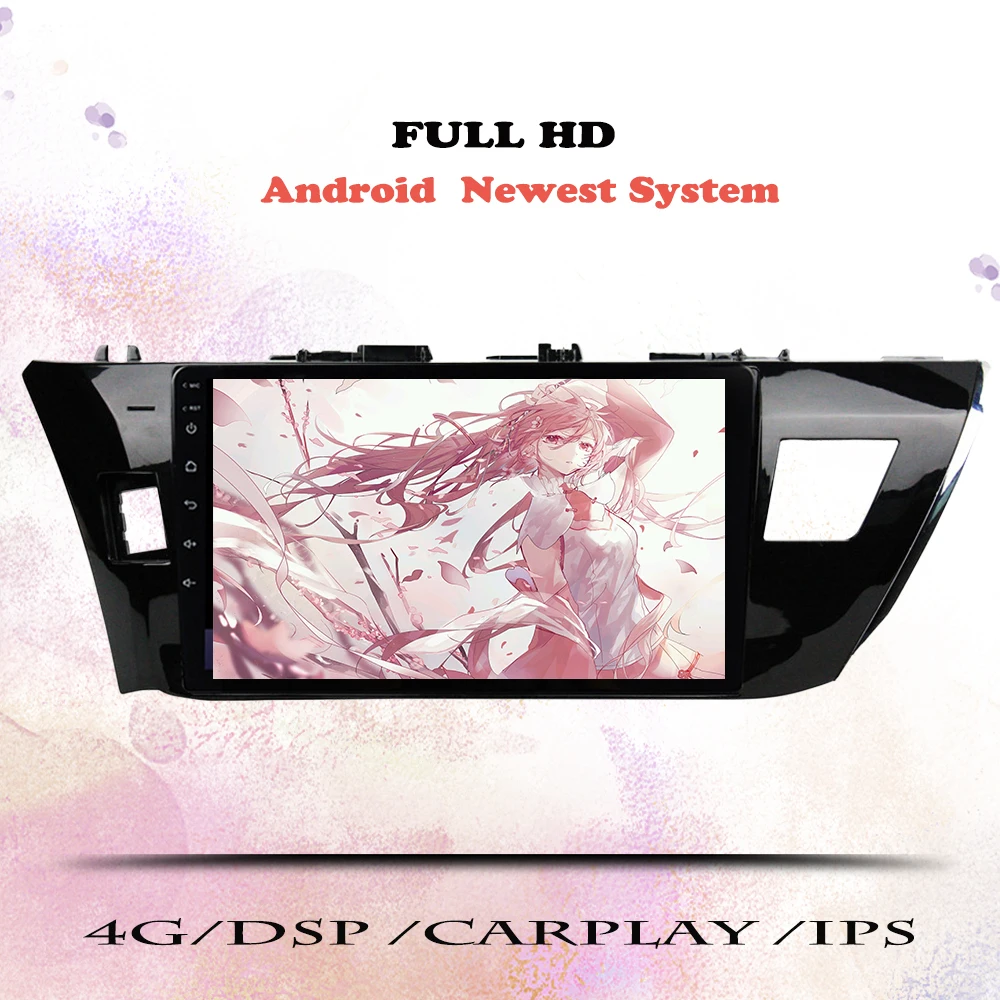 

Head Unit For Toyota Corolla 8Core Android 14 2012 - 2016 Car Radio Multimedia Video Player Navigation GPS No 2din dvd