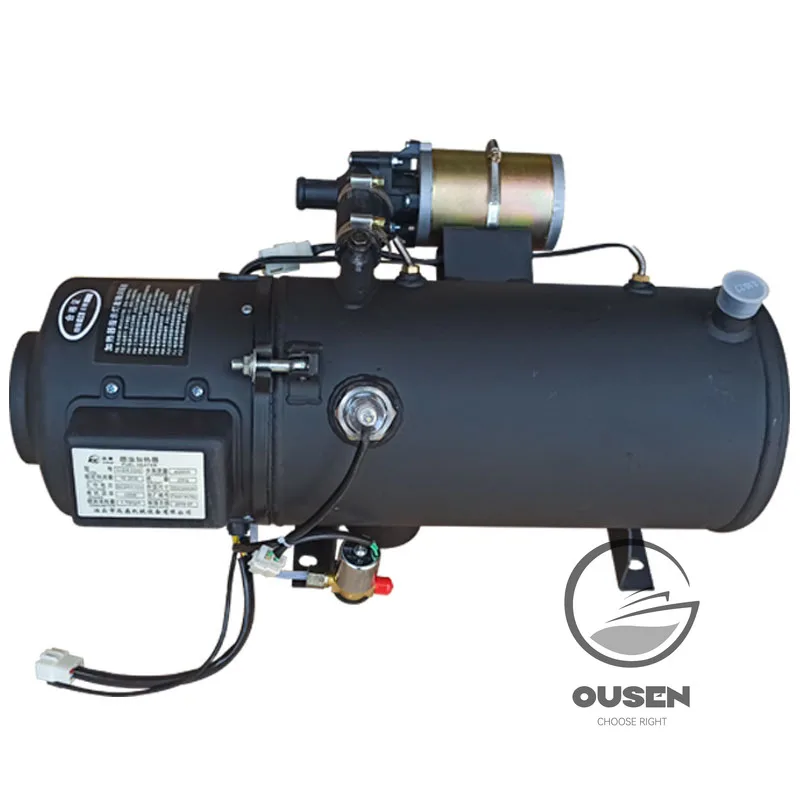 Calentador de estacionamiento de coche de 24V, 12V, 10KW, calefacción diésel, aceite combustible, precalentamiento de motor, precalentamiento de camión diésel, caldera de calentamiento de agua