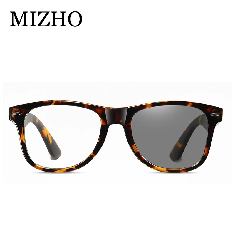 MIZHO Filtering Protect Eyesight Anti Blue Light Glasses Women Look At Phone Blocking Glare Photochromic Glasses Men UV400