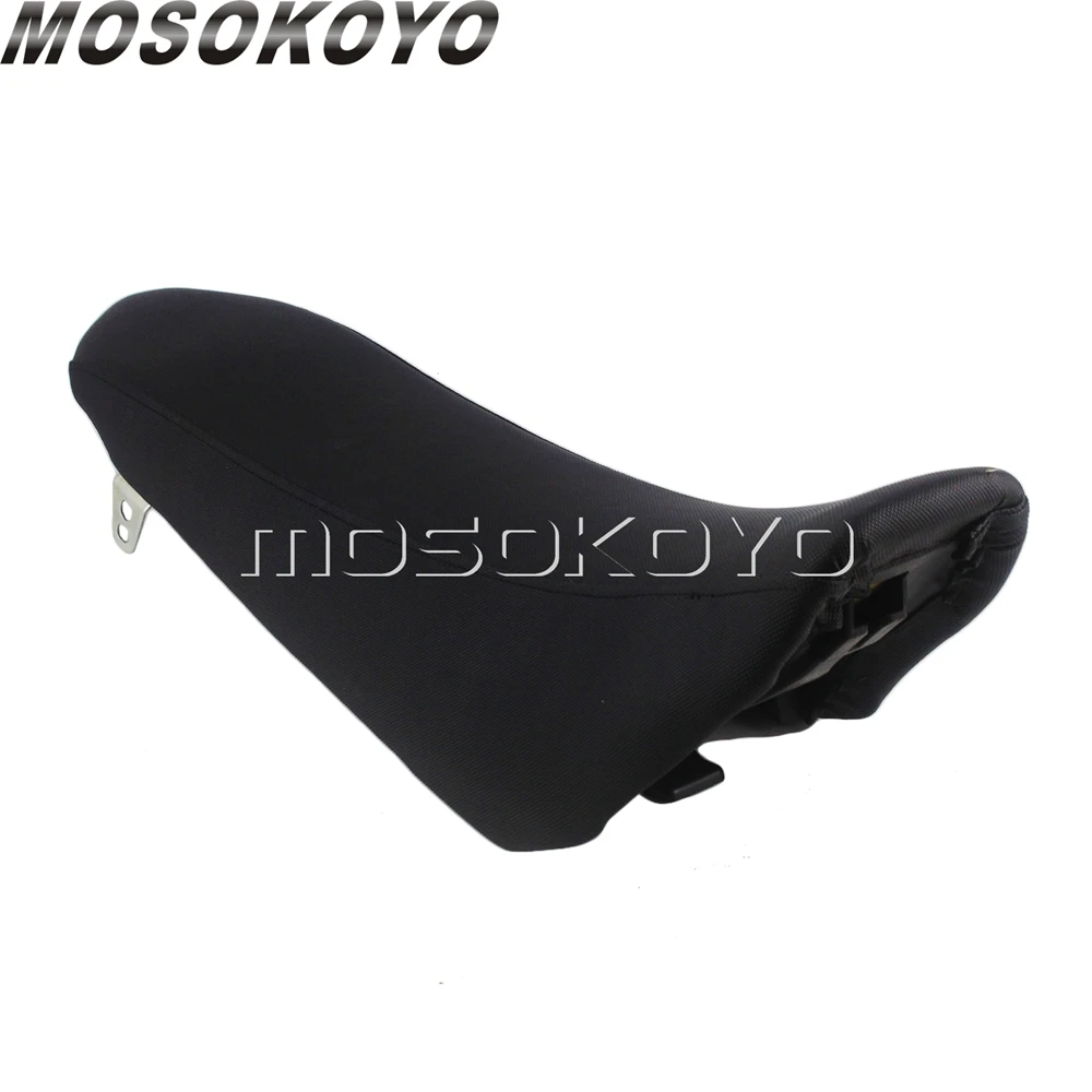 Off-Road Motorcycle Black Seat Cushion Assembly For Kawasaki KLX150  KLX 150  Enduro Pit Bike Soft Foam Core Seats Base Cover
