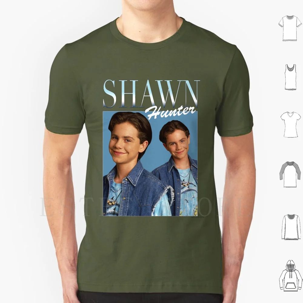 

Shawn Hunter-90's Style T Shirt Print Cotton Shawn Hunter Boy Meets World