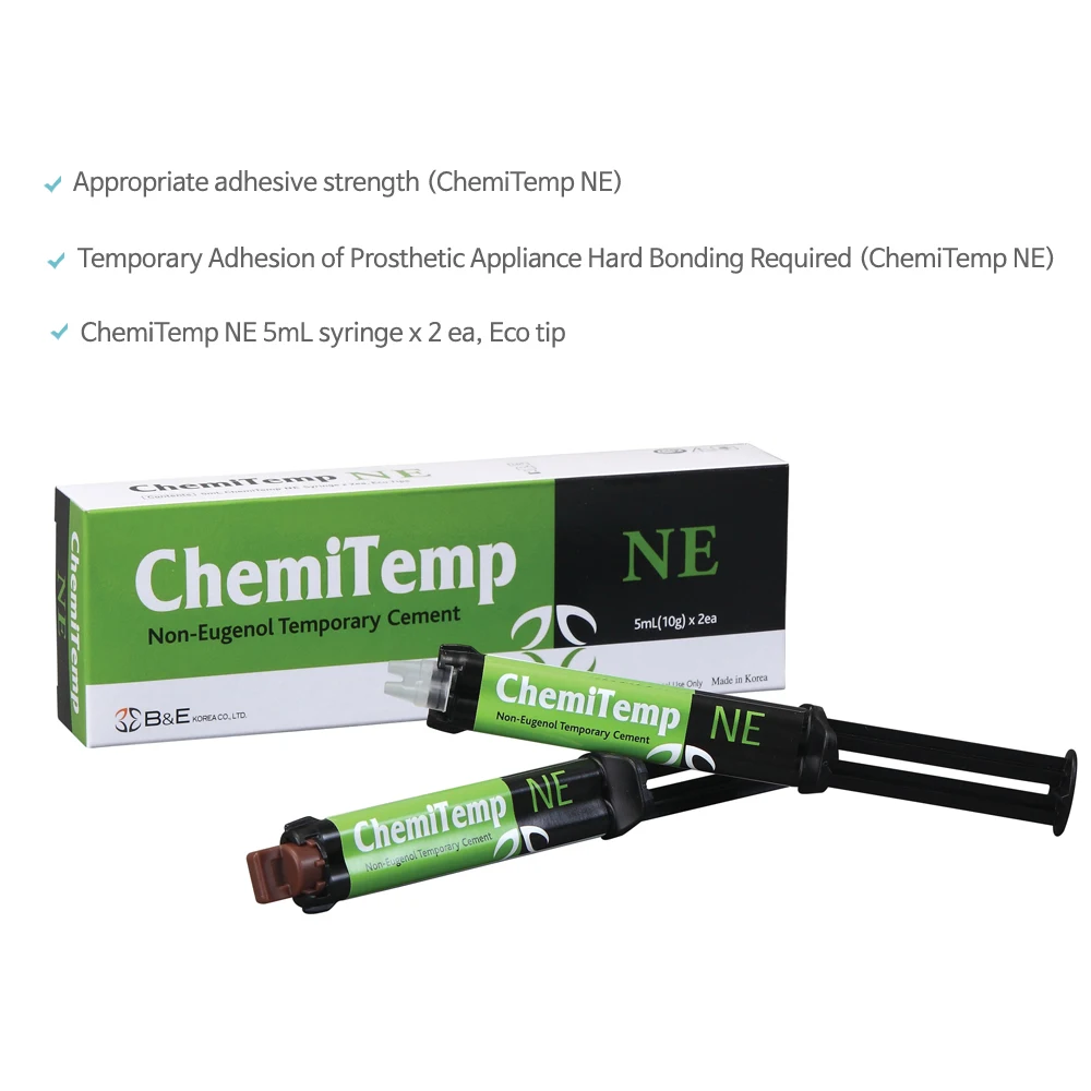 Dental temporary Cement Non-eugenol Prosthetic Appliance Dentures Adhesive Crown Inlays Outlays Dentrisy Temporary Dental Glue