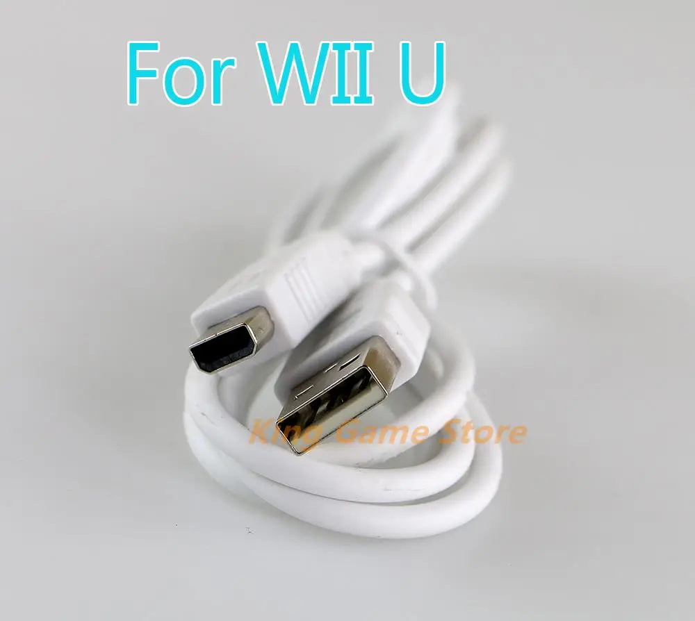 

20pcs Replacement USB Charger Power Supply Cable Cord data cable 1M for Nintend Wii U Gamepad charger cable for WIIU