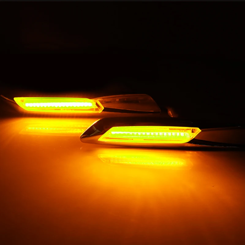 NO Flashing 12V Car Turn Signal Lamps Side Marker Lights LED Accessories For BMW Serie 1 3 5 E90 E60 E87 E83 E91 E92 E93 X1 X3