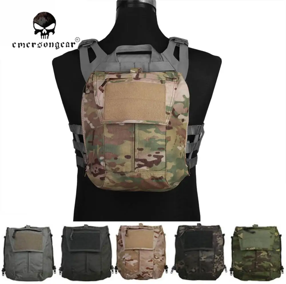 

Emersongear Mag Pouch Zip-ON Panel for AVS JPC2.0 CPC Emerson Tactical Backpack Airsoft Combat Gear Bag EM8348