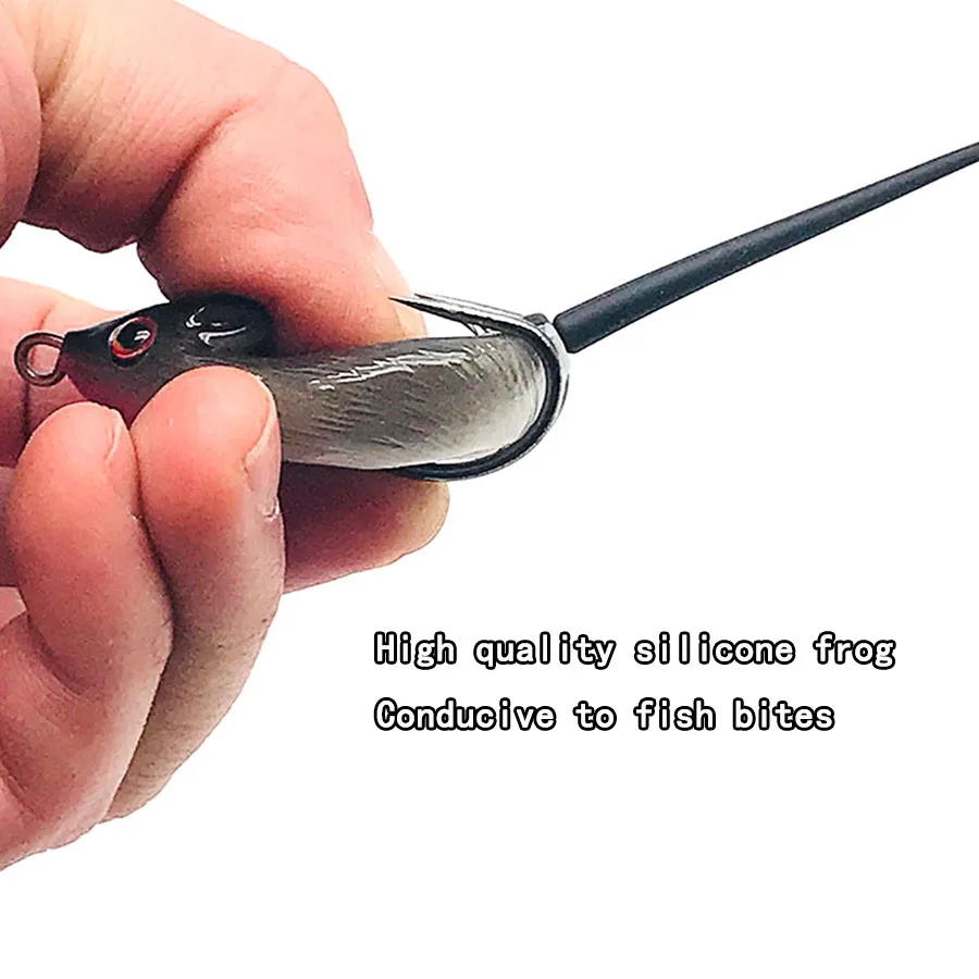 Soft Plastic Mouse Lure Baits For Fishing Lures 1PC Tube Frog Swimbait Jerkbait Wobblers Topwater Pike Artificial Carp Fake bait