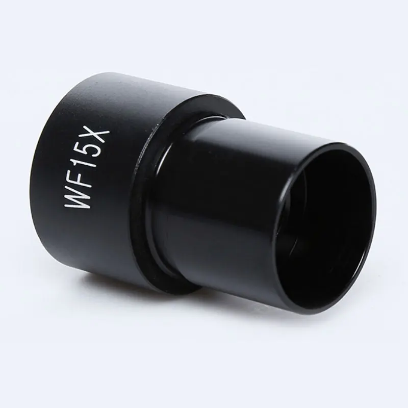 WF15X Biological Microscope eyepiece Mounting size 23.2mm Optical Microscope Lens Accessories Wide Angle Lens Monocular Ocular