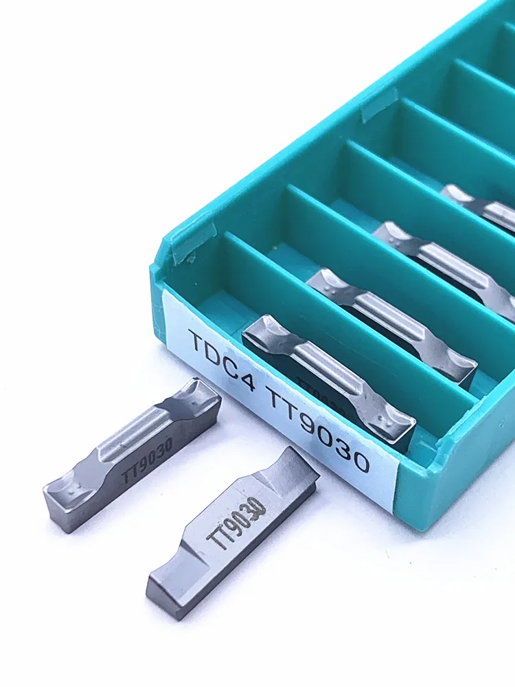 TDC2 TDC3 TDC4 TT9030/TT9080/TT7220 Carbide Lắp TaeguTeci 2MM 3MM 4MM Làm Khe Tiện Bằng Máy CNC dụng Cụ