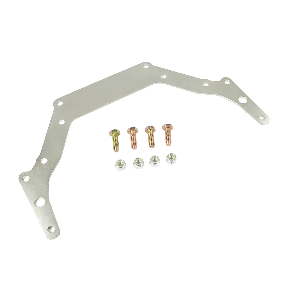 Free Shipping Transmission Adapter Plate For 1962-Up Chevy TH350 TH400 BOP-TO Silver GM Turbo-Hydramatic Transmission 700R/4