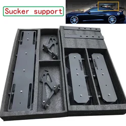 For Audi A1 A2 A3 A5 A6 A7 A8 TT sucker type roof bar bracket hatchback car rear window glass sucker mounting bracket sports car