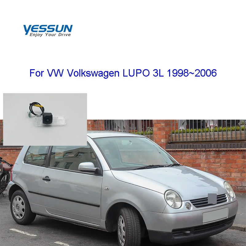 

Yessun Fisheye Rear camera For VW Volkswagen LUPO 3L 1998 1999 2000~2006 AHD 720P backup camera/ license plate camera