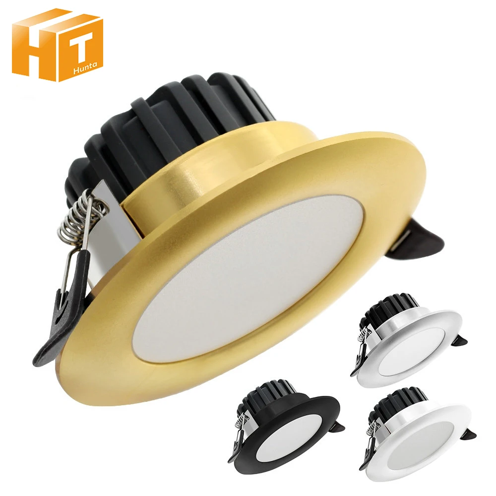 LED Downlight 220V 6W Round Recessed Lamp IP65 Waterproof Antifogging High Quality LED Down Light.