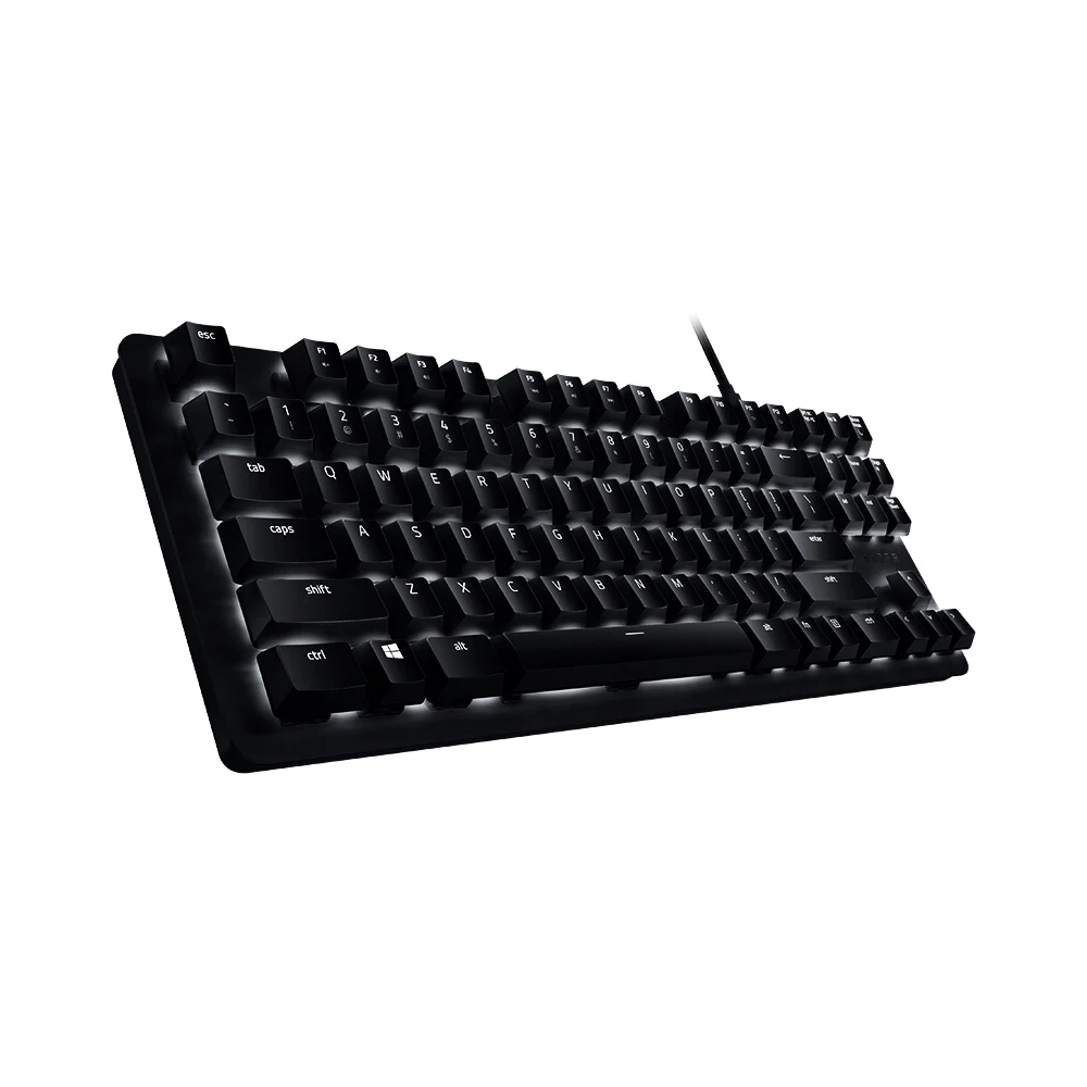 Razer BlackWidow Mechanical Keyboard Gaming 87 Keys Mechanical Switches Wired Keyboard Silent Tactile Orange Switches for PC