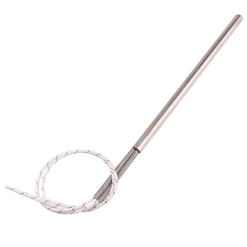 DERNORD Widerstand Element für Form 110v 700w 9x190mm SUS304 Elektrische Rohr Heizung Element 3d Drucker heizung Patrone