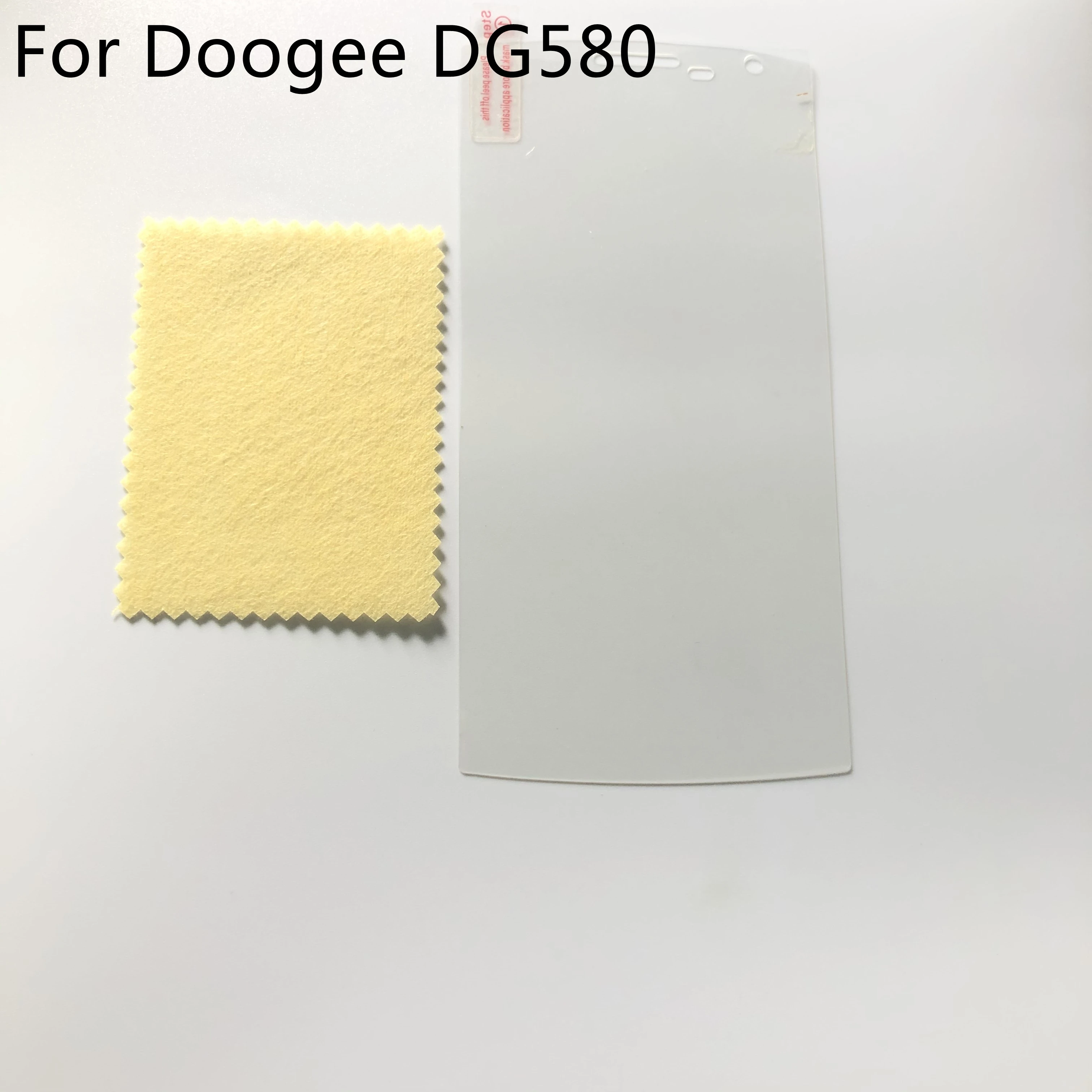 Official Screen Protector Film For DOOGEE DG580 5.5 Inch MTK6582 phone Music speaker Free shipping+Tracking Number