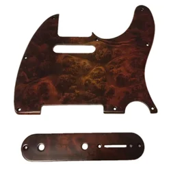 Guitar Pickguard hand made bird's eye wood  Pickguard Set