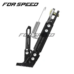 Motorcycle Kickstand Adjustable Foot Side Support Parking Kickstand for Electric Motorbike Parking Foot Side Support Stand