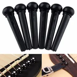 6 unids/lote de pines de puente de estilo clásico para guitarra acústica, instrumentos de cuerda musicales, accesorios de piezas de guitarra de 29mm, nuevo