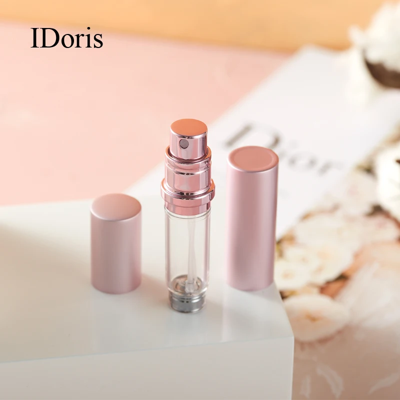 IDoris بخاخات العطور المعبأة في زجاجات مليئة العطور الراقية السفر المحمولة رذاذ عينة صغيرة زجاجة فارغة موزع