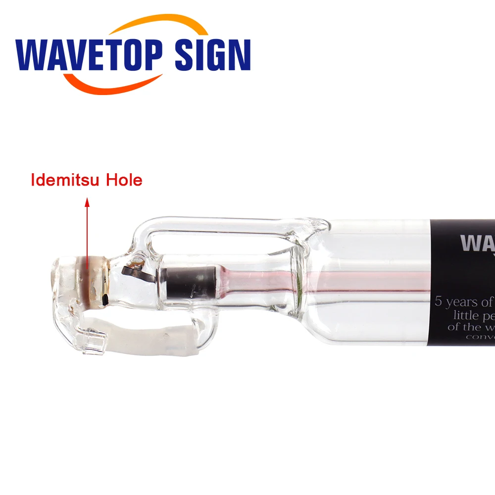 WaveTopSign Co2 Verre Laser Tube 700 MM 40 W Verre Laser Lampe pour CO2 Laser Gravure Machine De Découpe