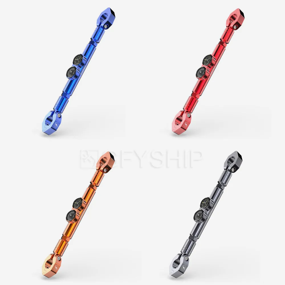 Motorcycle Refit Accessories Reinforce Crossbar Handlebar Aluminum Alloy Balance Bar Time Handlebar Double Table Strengthen Bar