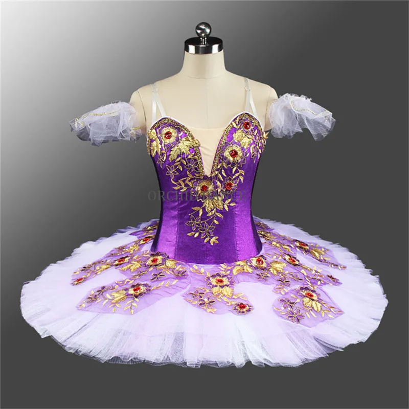 

New Design Custom Professional Adult Blue Velvet Ballet Tutu Dress